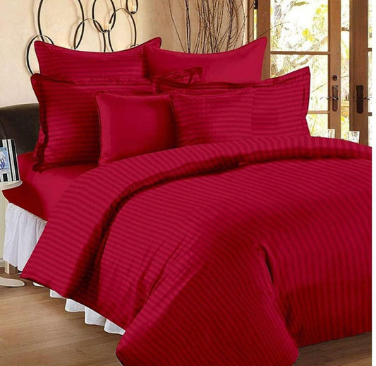 Cotton Fitted Double Bedsheets